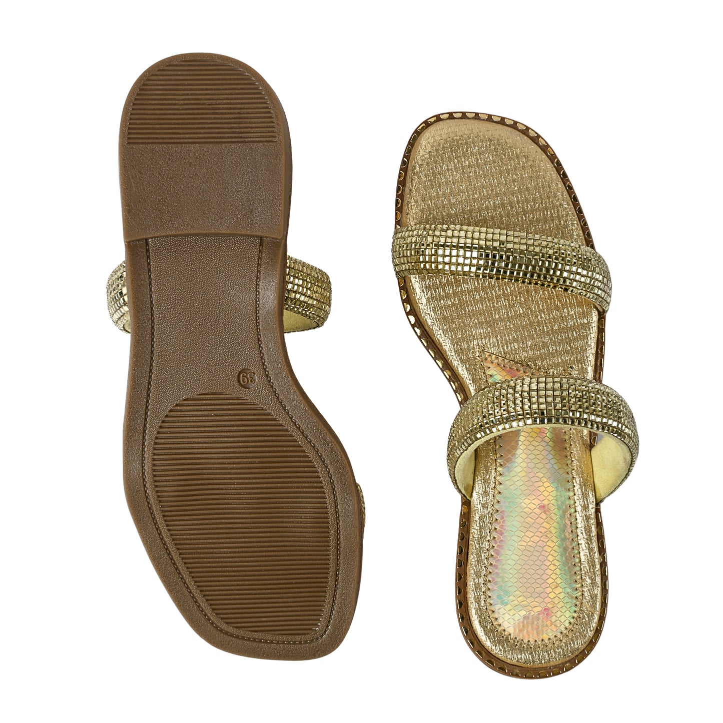 Crystalline Gold Flats
