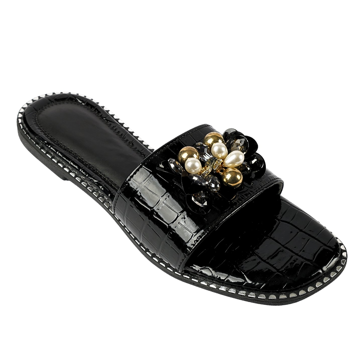 Topaz Black flats