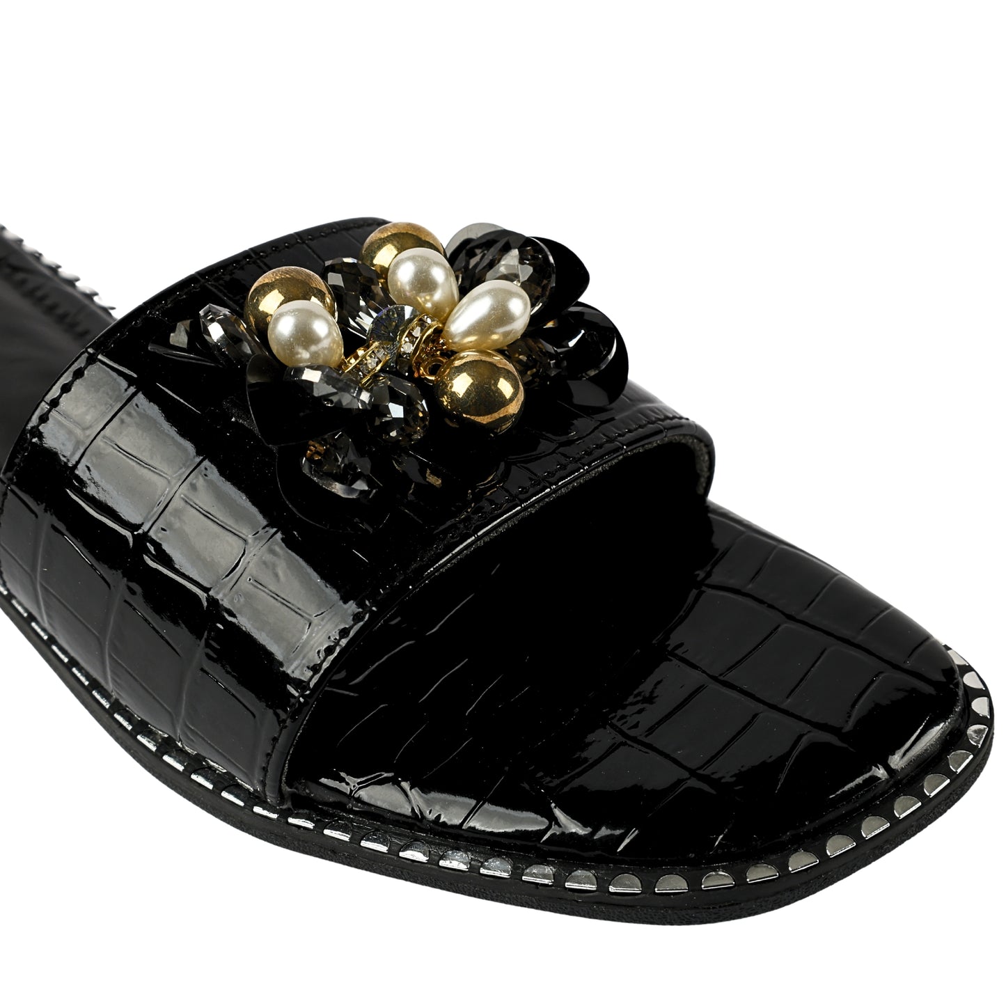 Topaz Black flats