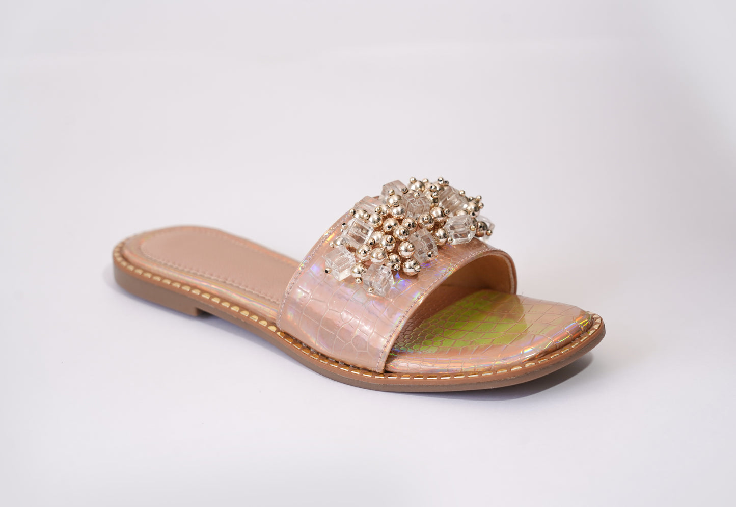 Oasis Rosegold Flats