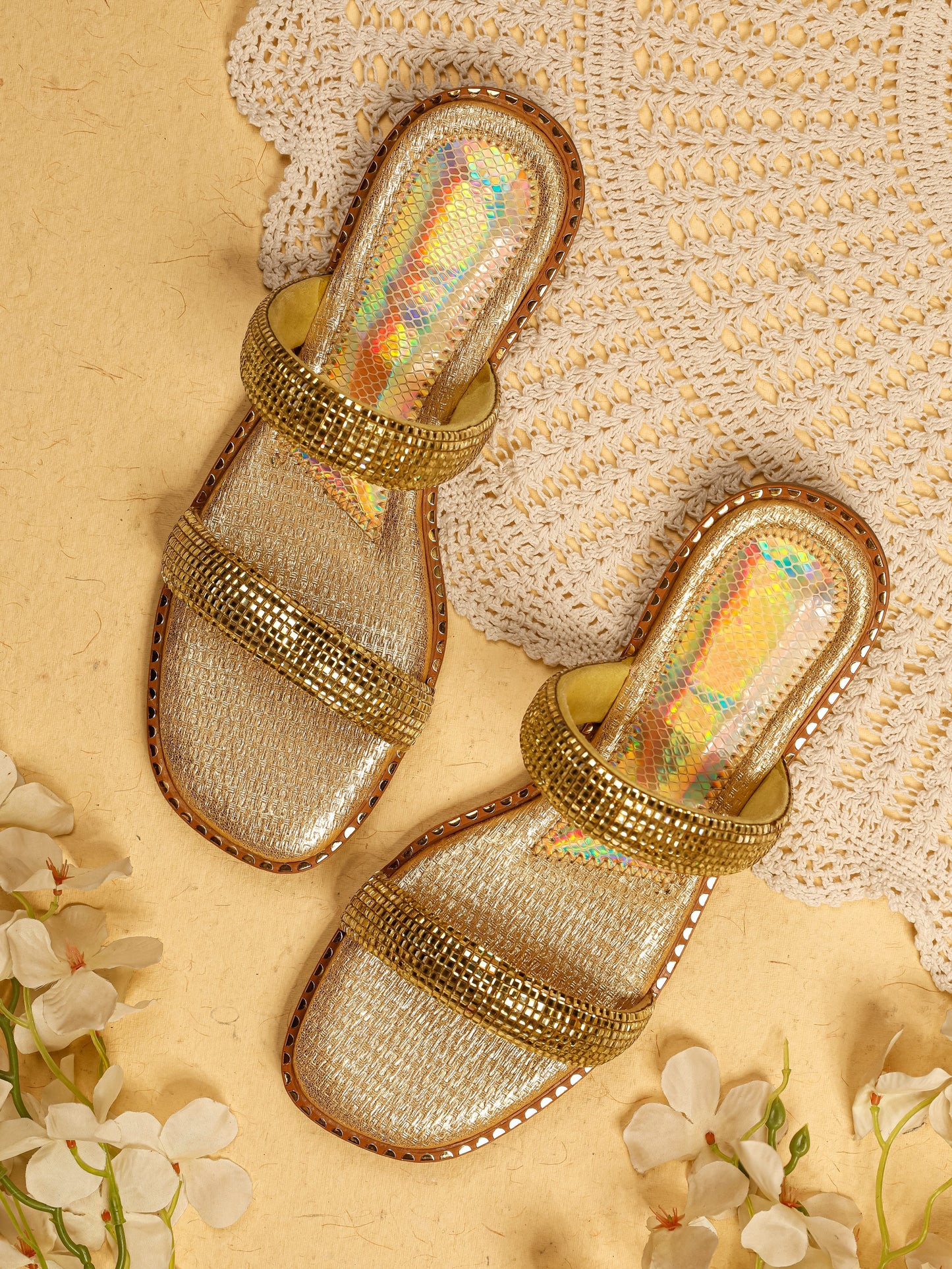 Crystalline Gold Flats