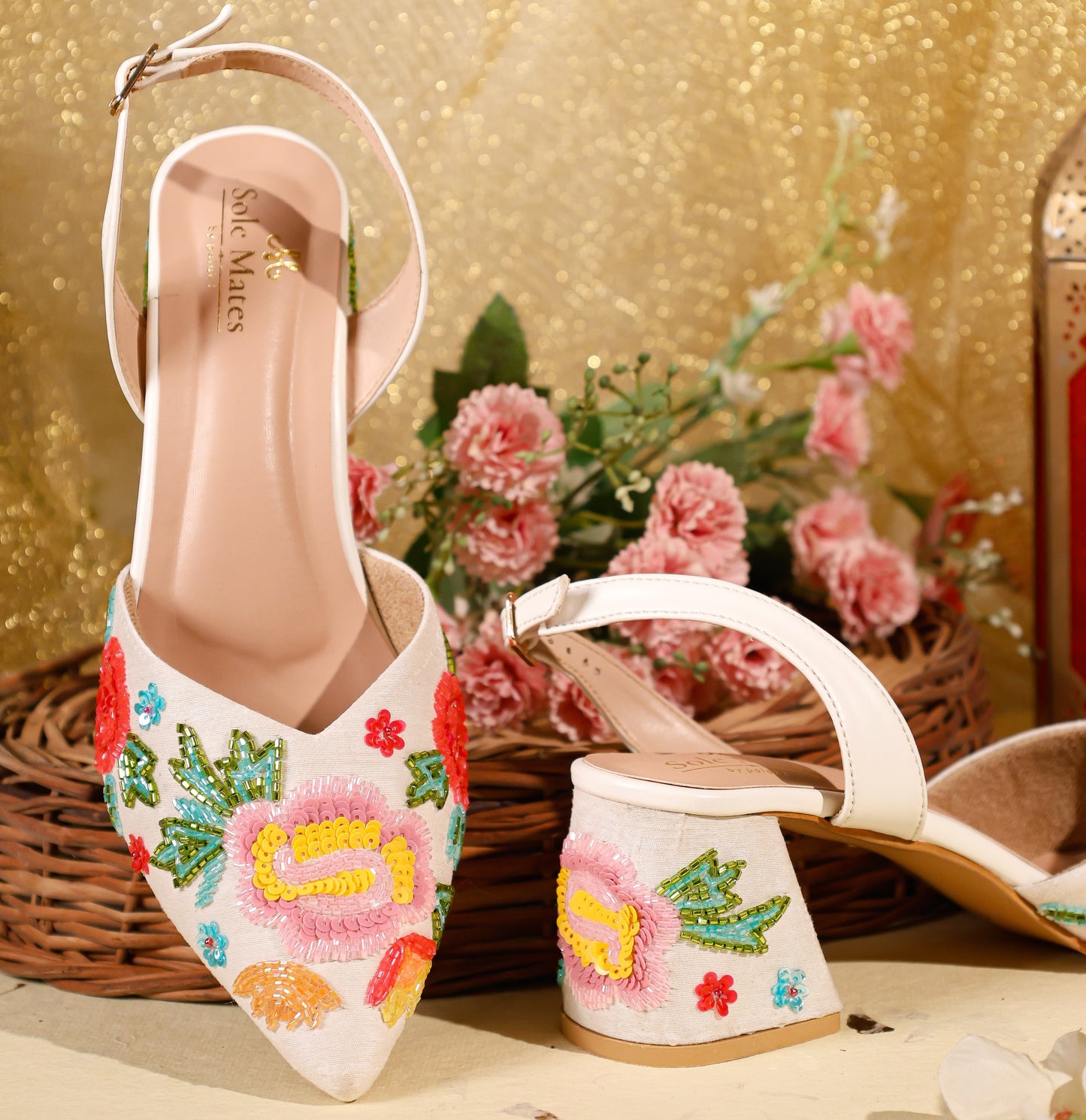 Bahar Closed Toe Heels