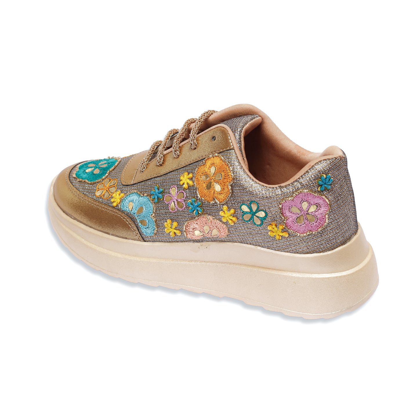 Golden Garden Sneakers