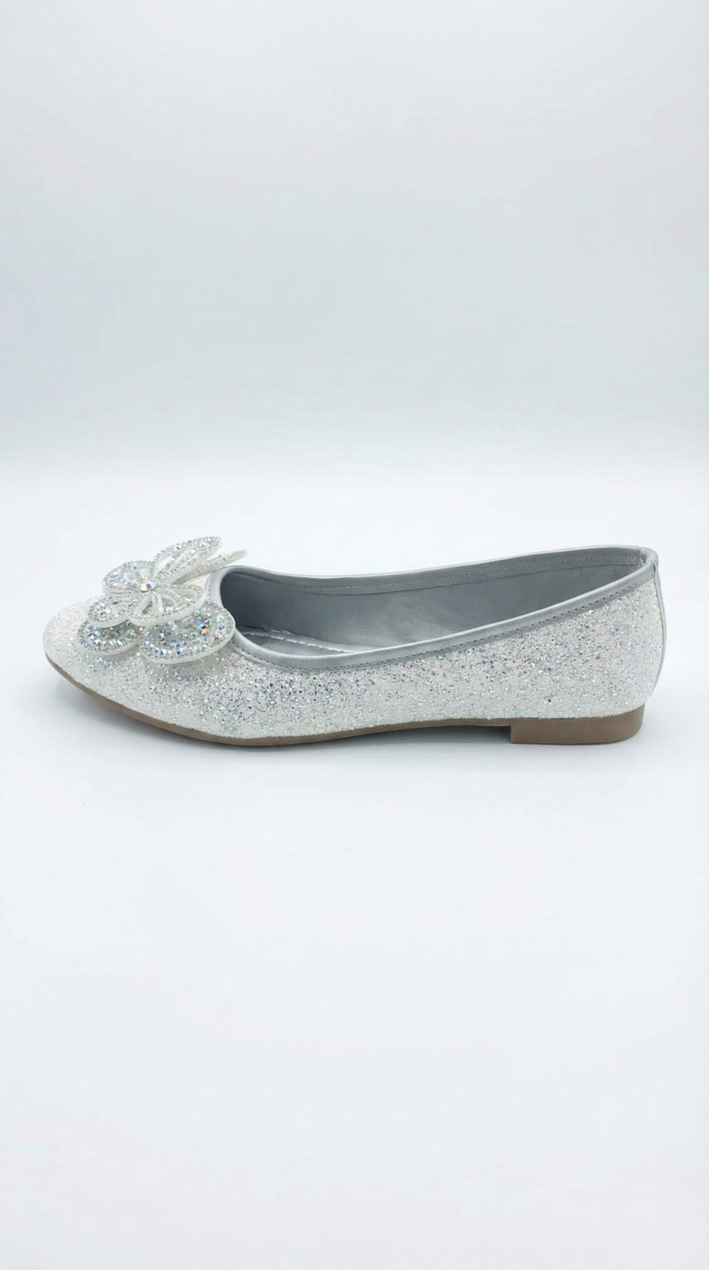 Silver butterfly ballerina