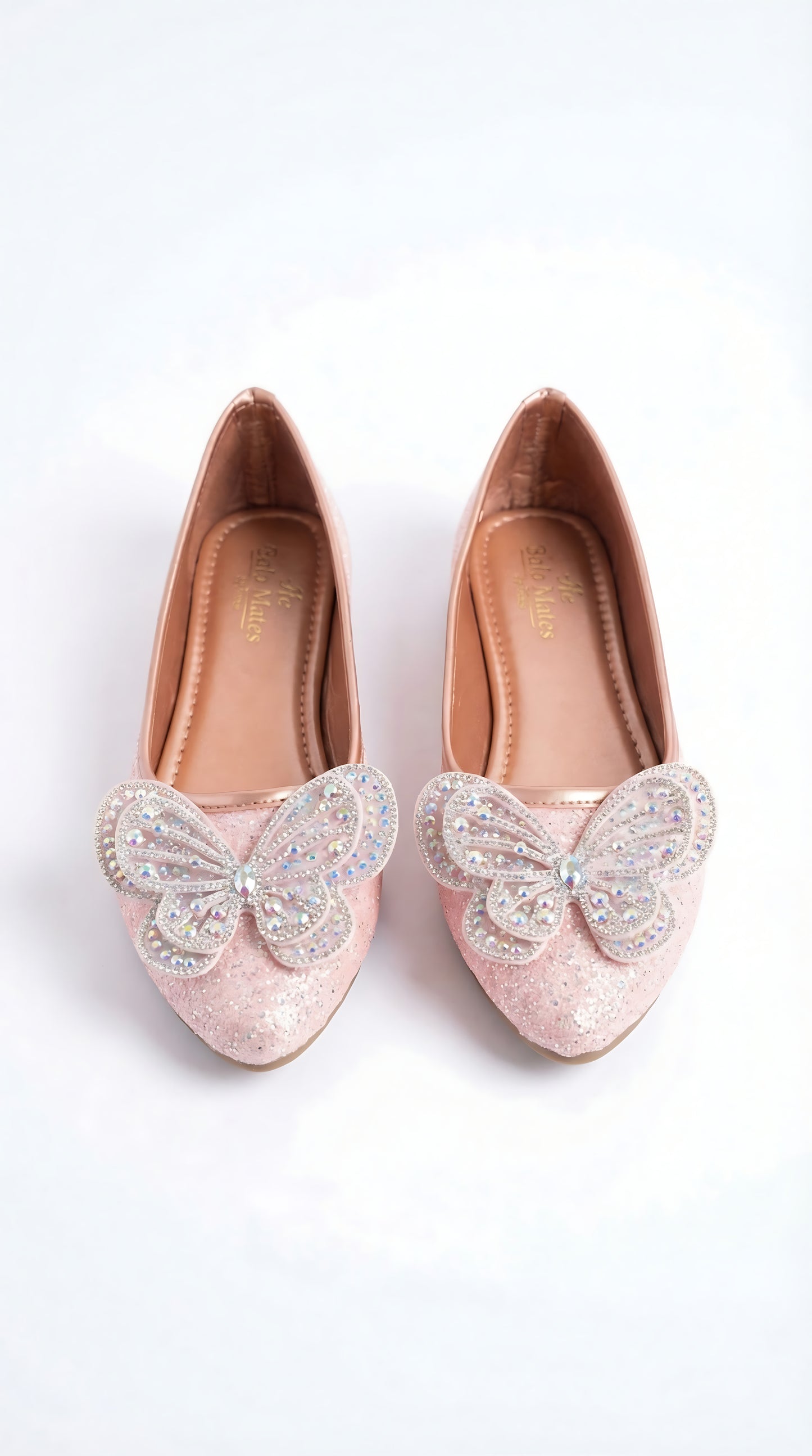 Rosegold Butterfly ballerina