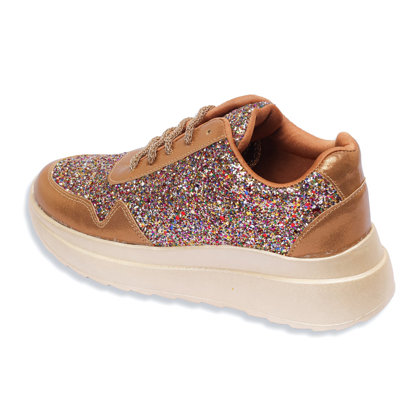 Sparkling Copper Sneakers