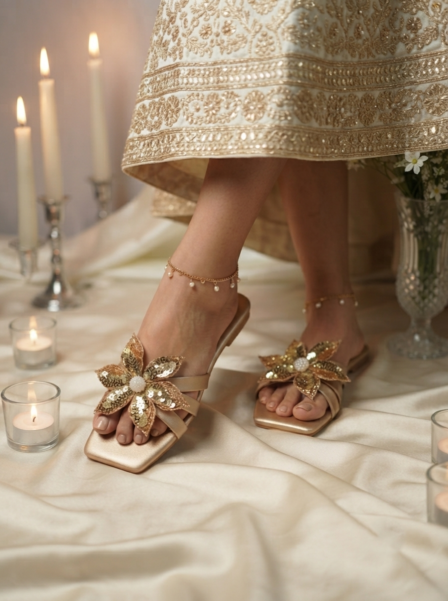 Gold bloom flats