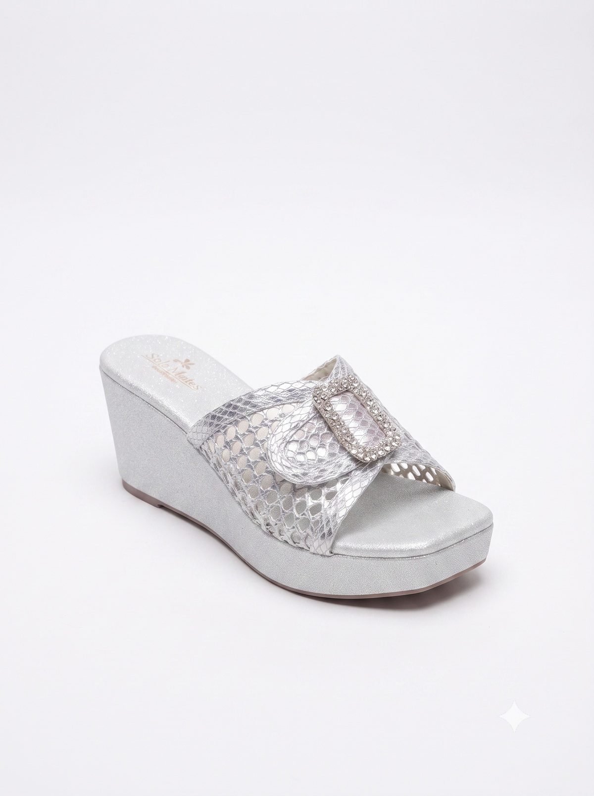 Luna Silver Wedges