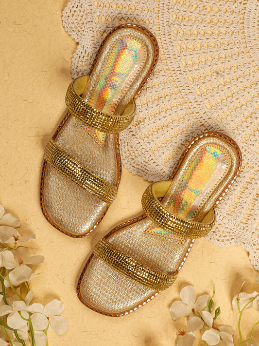 Crystalline Gold Flats