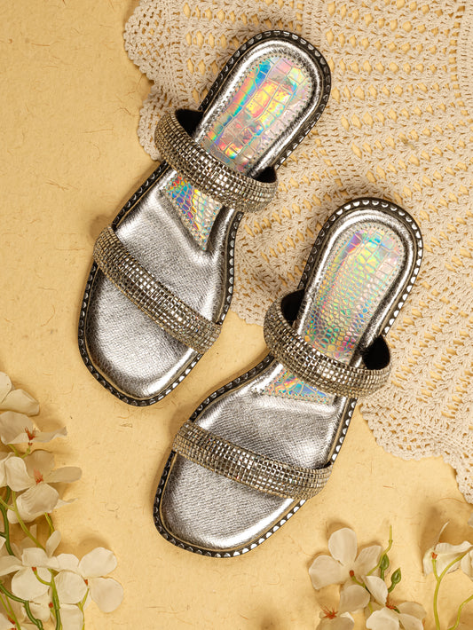 Crystalline Silver Flats