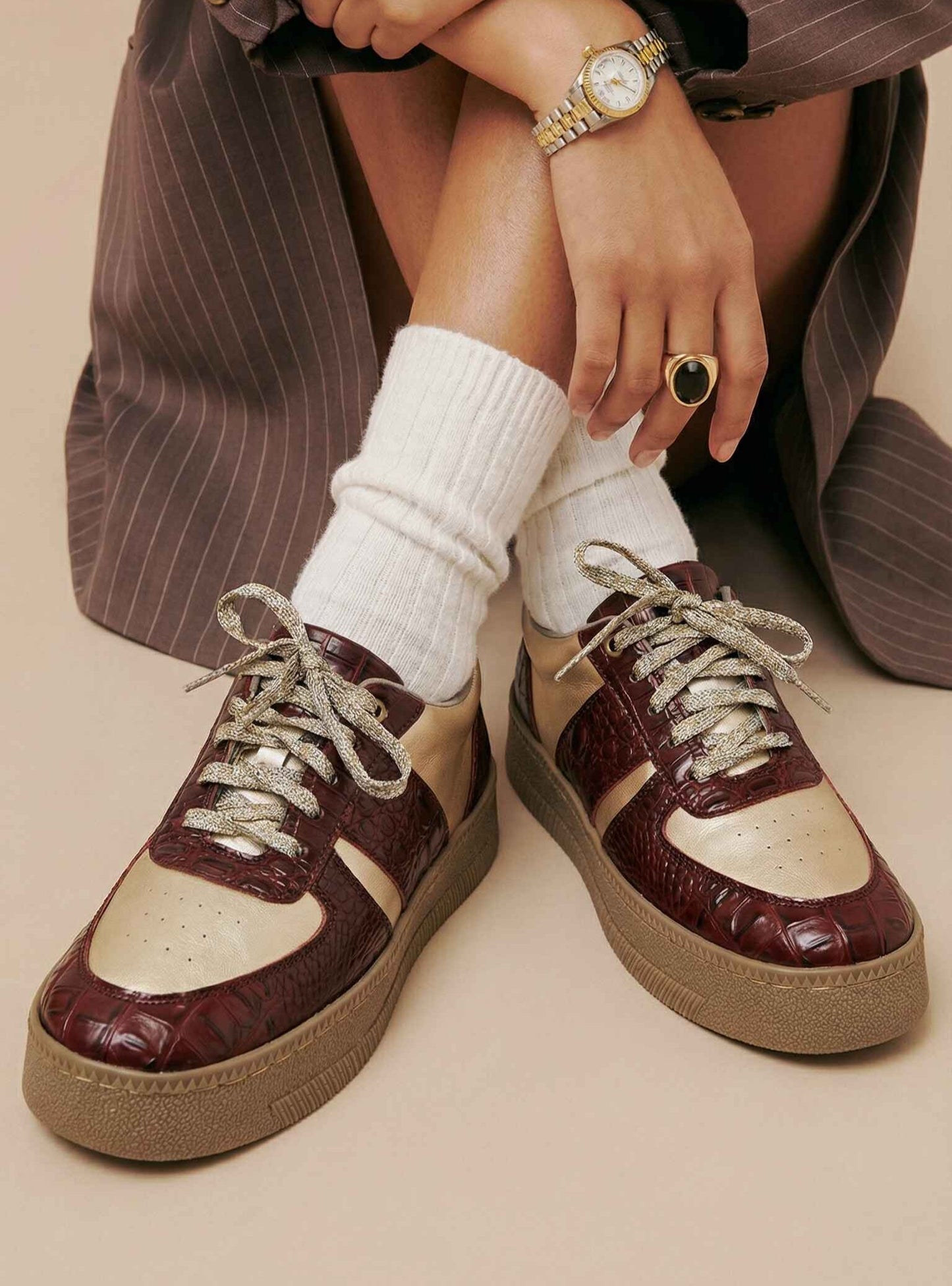 Croc Vintage Sneakers